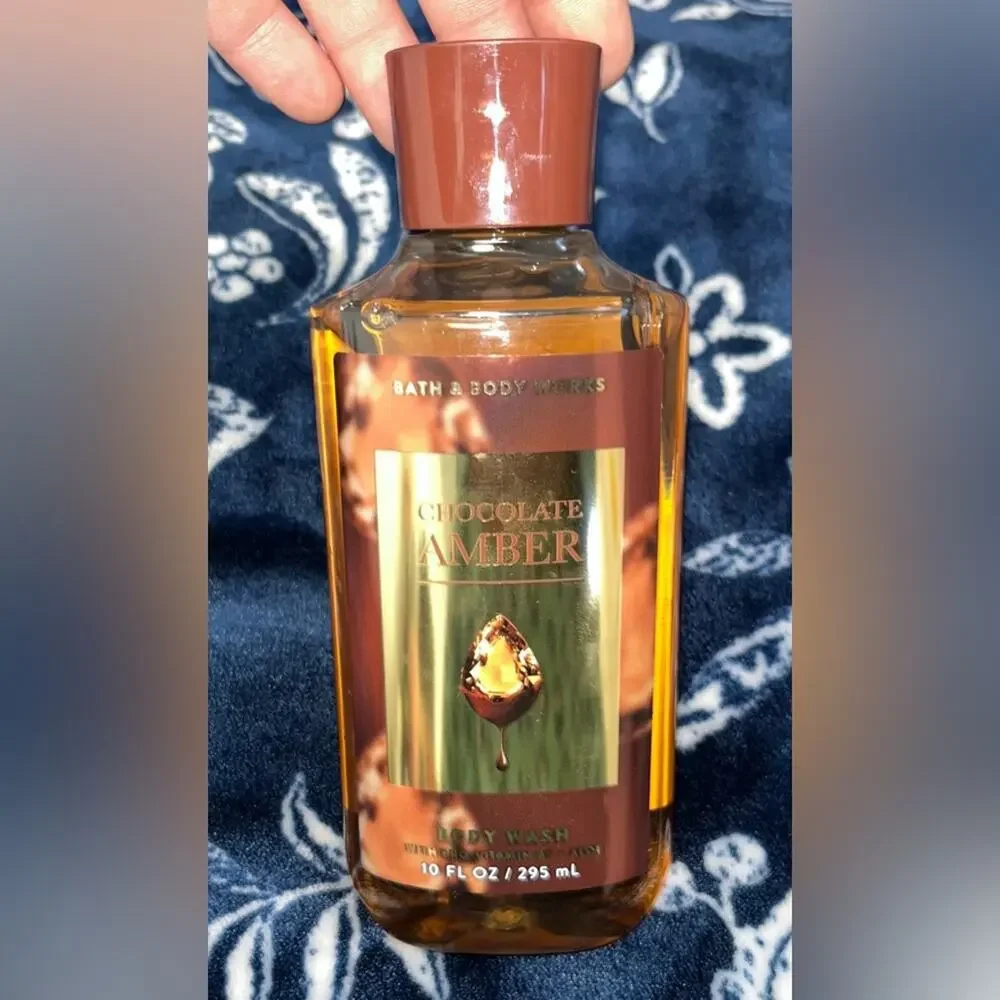 NWT! Bath & Body Works Chocolate Amber Body Wash